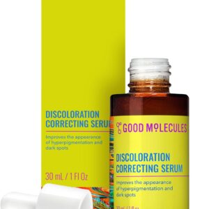 Good Molecules Discoloration Correcting Serum - Serum to Target Dark Spots and Hyperpigmentation - Skin Care for Face 1 FL